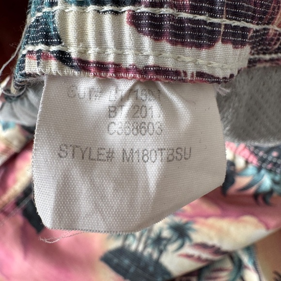 Billabong‎ Recycler Sundays Layback Men's L Swim Trunks Tropical Hawaiian Beach - Picture 8 of 13